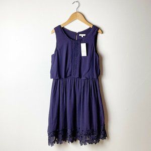 NWT ELLA MOSS Girl 14 Tween Junior Eggplant Special Occasion Formal Purple Dress